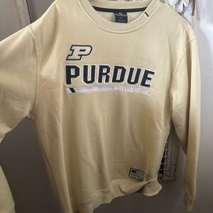 Champion Purdue Cream Crewneck Sweatshirt